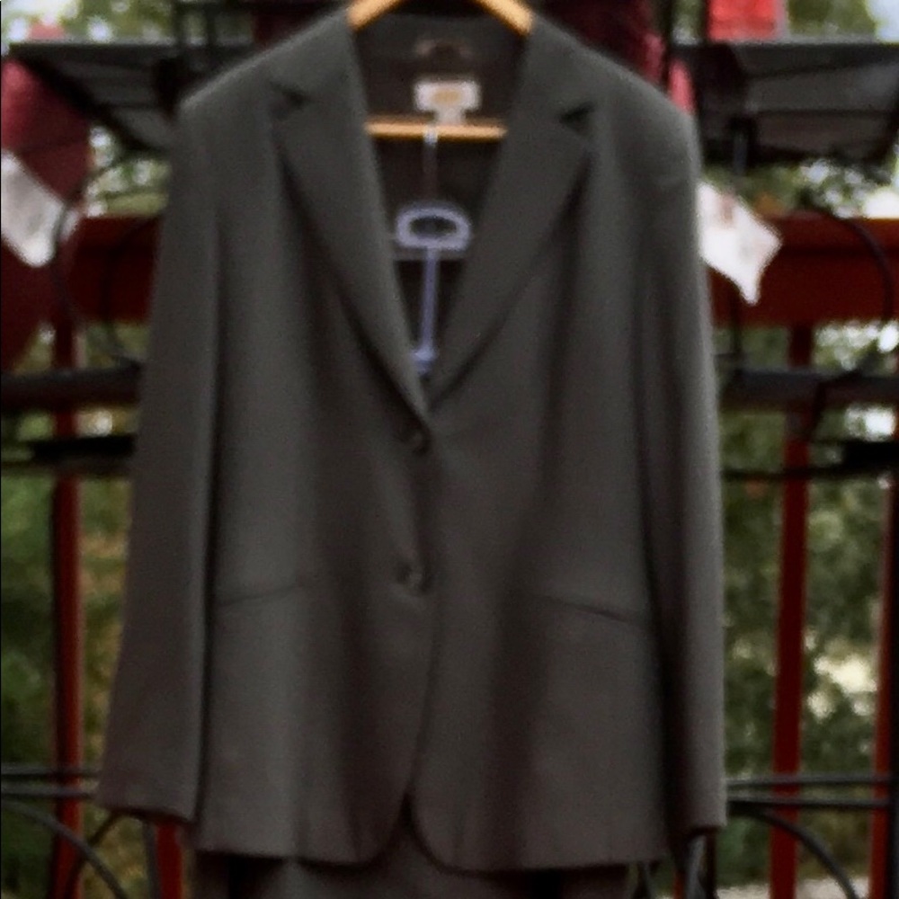 Talbots, 2pc, skirt suit, Italian fabric